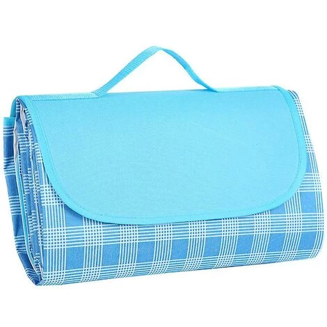 AOUGO Couverture De Pique-nique 200 X 190 Cm Tissu Imperméable De Haute Qualité Sans Sable Ni Poussière / Pique-nique à La Plage, Camping, Randonnée Et Voyages 3 AOUGO Couverture De Pique-nique 200 X 190 Cm Tissu Imperméable De Haute Qualité Sans Sable Ni Poussière / Pique-nique à La Plage, Camping, Randonnée Et Voyages