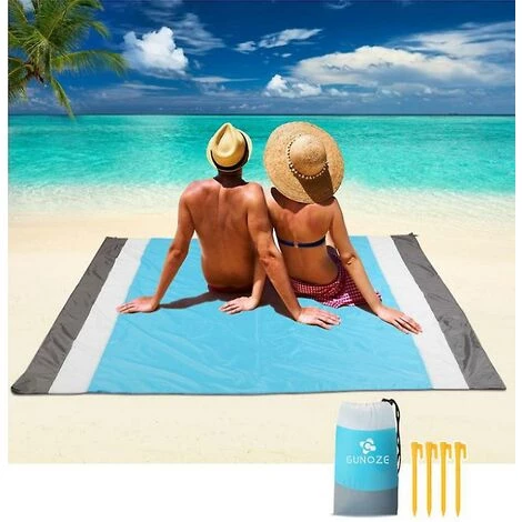 AOUGO Tapis De Plage étanche 200 * 210cm Couverture De Camping Couverture De Plage Extérieure Lavable Et Tapis De Pique-nique Anti-sable Pour Pique-nique Randonnée Camping Plage Voyage 3 AOUGO Tapis De Plage étanche 200 * 210cm Couverture De Camping Couverture De Plage Extérieure Lavable Et Tapis De Pique-nique Anti-sable Pour Pique-nique Randonnée Camping Plage Voyage