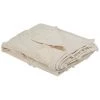 BELIANI Couverture En Coton Beige 150x125cm - Beige