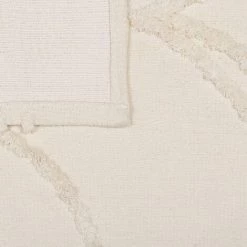 BELIANI Couverture En Coton Beige 150x125cm - Beige 11 BELIANI Couverture En Coton Beige 150x125cm - Beige -Plaid et couverture Soldes 58758122 5