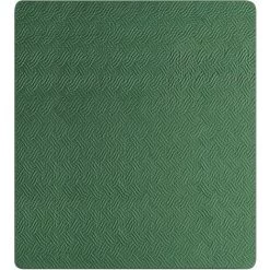 BELIANI Plaid En Polyester Vert 220x160cm - Vert -Plaid et couverture Soldes 58758124 4