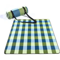 BEARSU Couverture De Pique-Nique Imperméable, Couverture Pliable De Camping,Tapis De Jeux,Grand Tapis étanche,pour Camping, Plage, Jardin, Parc, BBQ, Randonnée, Voyage Etc (200 * 150cm)