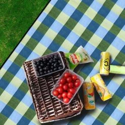 BEARSU Couverture De Pique-Nique Imperméable, Couverture Pliable De Camping,Tapis De Jeux,Grand Tapis étanche,pour Camping, Plage, Jardin, Parc, BBQ, Randonnée, Voyage Etc (200 * 150cm) -Plaid et couverture Soldes 58784228 5