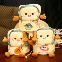 TANCYCO Rouleau De Couverture Polaire Couvertures De Jet Pliables Mignonnes Avec Ficelle Pour Safa De Voiture De Bureau à Domicile (Orange Carrot-115X170cm) -Plaid et couverture Soldes 58894221 5