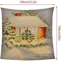 Kueatily Couverture En Flanelle Imprimée Coral Fleece Air Conditioning Blanket -Plaid et couverture Soldes 59011058 2