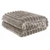 Centrale Brico Plaid Cotele, Gris L.180 X L.220 Cm -Plaid et couverture Soldes 59116007 1