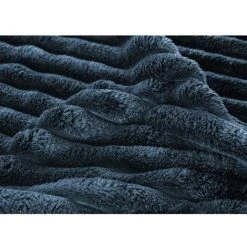 Centrale Brico Plaid Cotele, Marine L.180 X L.220 Cm -Plaid et couverture Soldes 59117591 3