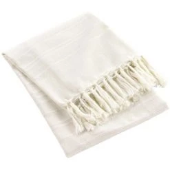 1001KDO POUR LA MAISON Plaid Ou Jete De Canape Coton 150 X 150 Cm Lilie Creme 8 1001KDO POUR LA MAISON Plaid Ou Jete De Canape Coton 150 X 150 Cm Lilie Creme -Plaid et couverture Soldes 59129989 3