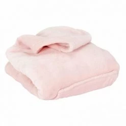 HOME DECO KIDS Plaid Sweat à Capuche (66 Cm) Bear Rose -Plaid et couverture Soldes 59206944 3