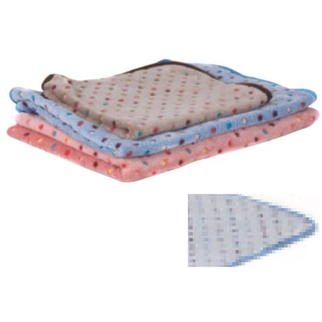 Ferribiella Soft Couverture 70x60 Cm Bleu Clair 3 Ferribiella Soft Couverture 70x60 Cm Bleu Clair