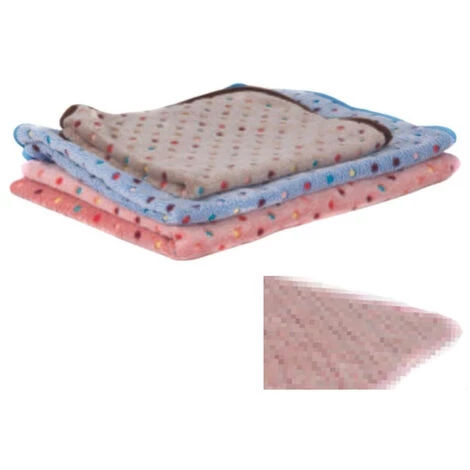 Couverture Douce Ferribiella 140x100cm Rose 3 Couverture Douce Ferribiella 140x100cm Rose