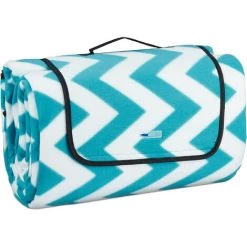 Relaxdays Couverture Pique-nique XXL, 200x300 Cm, Tapis De Plage Polaire, Isolation Thermique, Imperméable, Bleu/blanc 9 Relaxdays Couverture Pique-nique XXL, 200x300 Cm, Tapis De Plage Polaire, Isolation Thermique, Imperméable, Bleu/blanc -Plaid et couverture Soldes 59283146 3