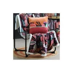 LOVELY CASA Plaid Doux (160 Cm) Deliciosa Multicolore