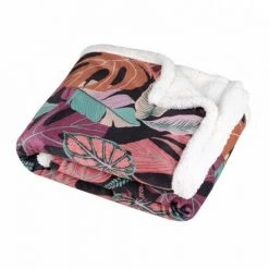 LOVELY CASA Plaid Doux (160 Cm) Deliciosa Multicolore -Plaid et couverture Soldes 59311775 3