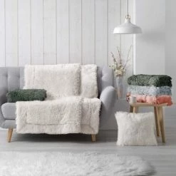 DOUCEUR D'INTRIEUR Plaid Fausse Fourrure (150 Cm) Marilou Rose 7 DOUCEUR D'INTRIEUR Plaid Fausse Fourrure (150 Cm) Marilou Rose -Plaid et couverture Soldes 59311810 3