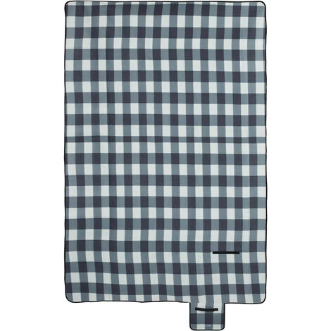 Relaxdays Couverture Pique-nique XXL, 200x300 Cm, Tapis De Plage, Isolation Thermique, Imperméable, Noir/gris/blanc 4 Relaxdays Couverture Pique-nique XXL, 200x300 Cm, Tapis De Plage, Isolation Thermique, Imperméable, Noir/gris/blanc – Image 2