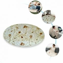 CATHERINE Couverture De Sieste Créative Ronde De 1,2 M Style 12 -Plaid et couverture Soldes 59463422 4