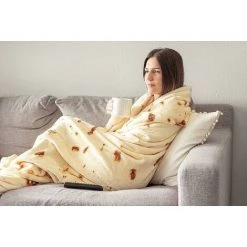 CATHERINE Couverture De Sieste Créative Ronde De 1,2 M Style 13 -Plaid et couverture Soldes 59472312 3