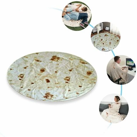 CATHERINE Couverture De Sieste Créative Ronde De 1,2 M Style 1 6 CATHERINE Couverture De Sieste Créative Ronde De 1,2 M Style 1 – Image 4