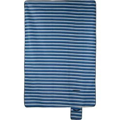 Relaxdays Couverture Pique-nique XXL, 200x300 Cm, Tapis De Plage, Isolation Thermique, Imperméable, Bleu/blanc -Plaid et couverture Soldes 59672747 2