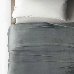 GALOZZOIT Couverture Confortable Couverture Moelleuse, Couverture Extra Douce Et Chaude Dans Le Salon, Couverture En Molleton De Flanelle 150x200 Cm, Infroissable / Anti-décoloration Comme Couverture De Canapé Ou Couvre-lit - Gris 10 GALOZZOIT Couverture Confortable Couverture Moelleuse, Couverture Extra Douce Et Chaude Dans Le Salon, Couverture En Molleton De Flanelle 150x200 Cm, Infroissable / Anti-décoloration Comme Couverture De Canapé Ou Couvre-lit - Gris -Plaid et couverture Soldes 60000133 4