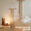 DENUOTOP Plaid Et Couverture Macramé Tenture Murale Tapisserie Décoration Murale Tissé Décor À La Maison 72 X 20 Cm -Plaid et couverture Soldes 60008979 1