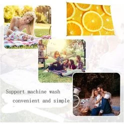 HIASDFLS Couverture De Plage Imprimée Anti-Sable-Tapis Extra Large Pour Pique-Nique En Plein Air - Imperméable Pliable Avec Voyage Portable Camping Pêche Pile Style 3 1*1.4 -Plaid et couverture Soldes 60220213 3
