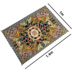 HIASDFLS Couverture De Plage Imprimée Anti-Sable-Tapis Extra Large Pour Pique-Nique En Plein Air - Imperméable Pliable Avec Voyage Portable Camping Pêche Pile Style 2 1*1.4 -Plaid et couverture Soldes 60220371 2