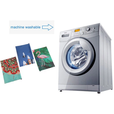 HIASDFLS Couverture De Plage Imprimée Anti-Sable-Tapis Extra Large Pour Pique-Nique En Plein Air - Imperméable Pliable Avec Voyage Portable Camping Pêche Pile Style 4 1*1.4 6 HIASDFLS Couverture De Plage Imprimée Anti-Sable-Tapis Extra Large Pour Pique-Nique En Plein Air - Imperméable Pliable Avec Voyage Portable Camping Pêche Pile Style 4 1*1.4 – Image 4