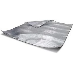 AOUGO 26 Tapis De Pique-nique En Aluminium - Tapis De Camping - Couverture De Jardin - Imperméable - XXL - 200 X 200 Cm -Plaid et couverture Soldes 60282041 2