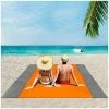 LITZEE Tapis De Plage Couverture De Pique-Nique 200 X 200 CM Couverture Picnic, Tapis De Pique-niques Couverture De Plage Couverture De Picnic Avec 4 Fixes, Camping, Randonnée Et Pique-Nique Accessoires -Plaid et couverture Soldes 60479339 1