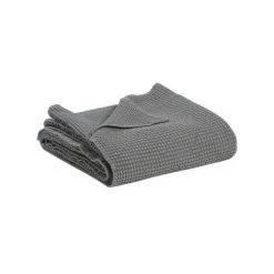 Plaids, Jetés Vivaraise MAIA Gris