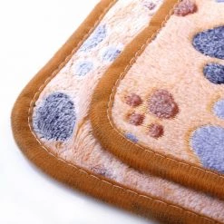 LIFCAUSAL Tapis De Lit De Chien Mignon Couverture Pied Doux Imprimer Chaud Chien Couchage Couvert De Couverture De Lit Serviettes De Chien -Plaid et couverture Soldes 60684116 5