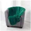 1001KDO POUR LA MAISON Plaid 125 X 150 Cm Pilous Vert -Plaid et couverture Soldes 60712349 1