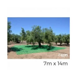 NO DISPONIBLE Manto Para Recolecta De Frutos 7x14m Color Verde