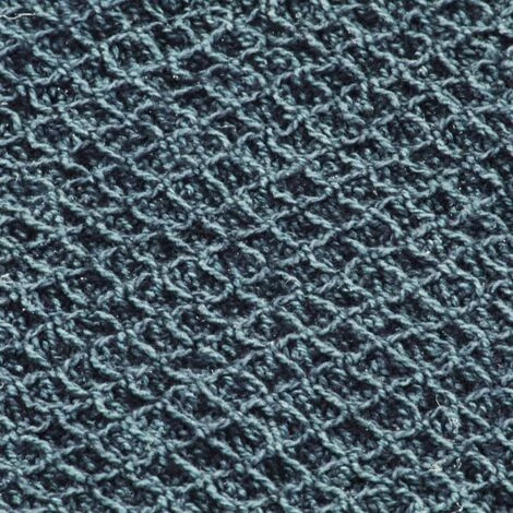 FIMEI Couverture En Coton 160 X 210 Cm Bleu Indigo 6 FIMEI Couverture En Coton 160 X 210 Cm Bleu Indigo – Image 4