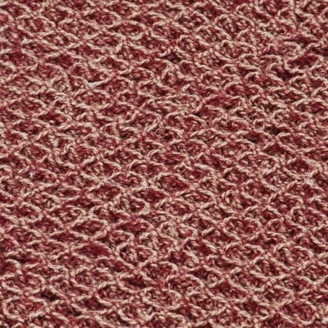 FIMEI Couverture En Coton 220 X 250 Cm Bordeaux 7 FIMEI Couverture En Coton 220 X 250 Cm Bordeaux – Image 5