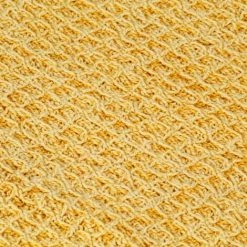 FIMEI Couverture En Coton 125 X 150 Cm Jaune Moutarde -Plaid et couverture Soldes 60973035 4