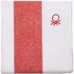 BENETTON Housse De Chaise De Plage Avec Rangement 70 X 200 + 25 Cm Rouge Pique-Nique -Plaid et couverture Soldes 61258870 3
