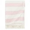 SUPERMARKET Couverture Coton Rayures 125x150 Cm Vieux Rose 1 SUPERMARKET Couverture Coton Rayures 125x150 Cm Vieux Rose -Plaid et couverture Soldes 61303442 1