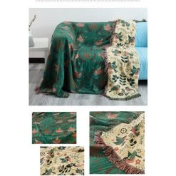 LITZEE Couvre-lit Boho Double Face 150 X 200 Cm, Couverture En Peluche à Franges, Couverture De Couette En Coton Tricoté, Motif De Couverture De Chaise De Canapé, Couverture Réversible Pour Regarder La Télévision Ou Faire La Sieste Sur La Chaise, Lit Simp 8 LITZEE Couvre-lit Boho Double Face 150 X 200 Cm, Couverture En Peluche à Franges, Couverture De Couette En Coton Tricoté, Motif De Couverture De Chaise De Canapé, Couverture Réversible Pour Regarder La Télévision Ou Faire La Sieste Sur La Chaise, Lit Simp -Plaid et couverture Soldes 61334962 2