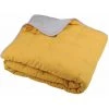 GADGET ET BAZAR Plaid Couvre Lit Moutarde Honorine 220 X 240 Cm 1 GADGET ET BAZAR Plaid Couvre Lit Moutarde Honorine 220 X 240 Cm -Plaid et couverture Soldes 62015399 1