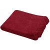 GADGET ET BAZAR Plaid En Polyester Maille Chenille Rouge 125 X 150 Cm