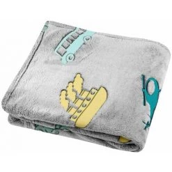 GADGET ET BAZAR Plaid Polaire Phosphorescent Voyage