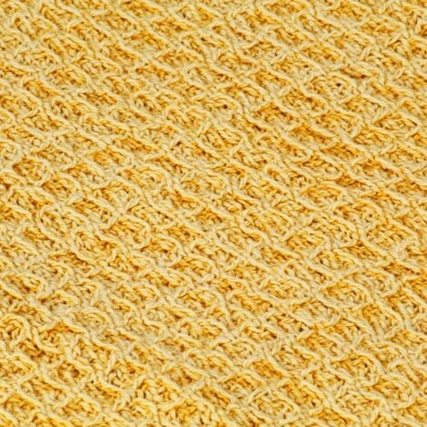 SUPERMARKET Couverture En Coton 160 X 210 Cm Jaune Moutarde 6 SUPERMARKET Couverture En Coton 160 X 210 Cm Jaune Moutarde – Image 4