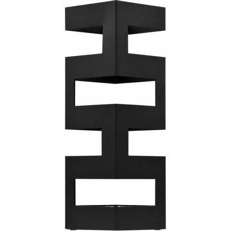 SUPERMARKET Porte-parapluie Tetris Acier Noir 4 SUPERMARKET Porte-parapluie Tetris Acier Noir – Image 2