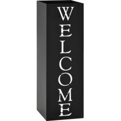 SUPERMARKET Porte-parapluie Welcome Acier Noir