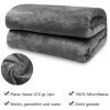 VINGO Couverture En Flanelle Living Blanket 210 G/carré Blanket Fur Blanket Fleece Blanket Super Soft 220x240cm -Plaid et couverture Soldes 63739148 1