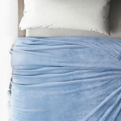 LYCXAMES Couverture Confortable Couverture Moelleuse, Couverture Extra Douce Et Chaude Dans Le Salon, Couverture En Molleton De Flanelle 150x200 Cm, Infroissable / Anti-décoloration Comme Couverture De Canapé Ou Couvre-lit - Bleu Ciel 9 LYCXAMES Couverture Confortable Couverture Moelleuse, Couverture Extra Douce Et Chaude Dans Le Salon, Couverture En Molleton De Flanelle 150x200 Cm, Infroissable / Anti-décoloration Comme Couverture De Canapé Ou Couvre-lit - Bleu Ciel -Plaid et couverture Soldes 63750747 3