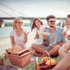 SINCèREETALI Couverture De Pique-Nique, Pliable Tapis Plage Surface Imperméable Et Sans Sable, Tapis Pique Niques Pour Plage, Le Parc, La Randonnée, Le Camping, Idéal Pour Les Voyages En Famille 9 SINCèREETALI Couverture De Pique-Nique, Pliable Tapis Plage Surface Imperméable Et Sans Sable, Tapis Pique Niques Pour Plage, Le Parc, La Randonnée, Le Camping, Idéal Pour Les Voyages En Famille -Plaid et couverture Soldes 63814529 4